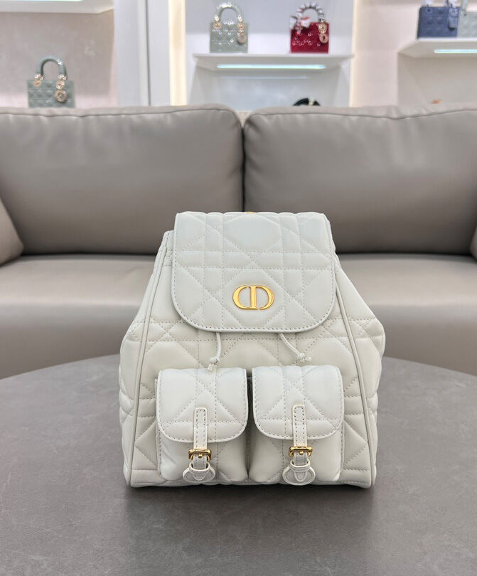Christian Dior Medium Dior Caro Backpack